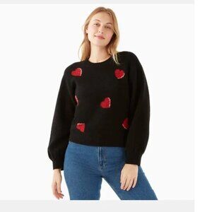 kate spade new york  Heart Pop Sweater NWT!